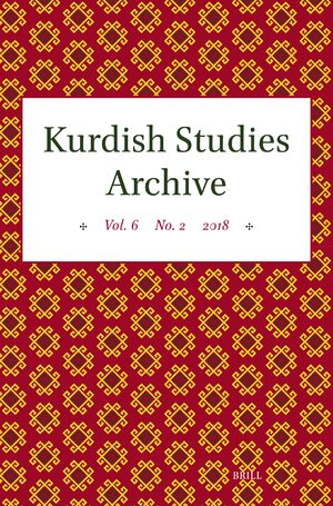 Cover Kurdish Studies Archive