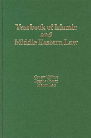 Cover Yearbook of Islamic and Middle Eastern Law, Volume 9 (2002-2003)