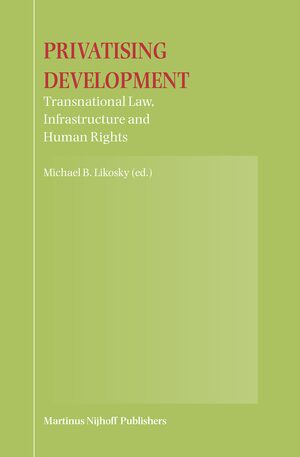 Cover Privatising Development