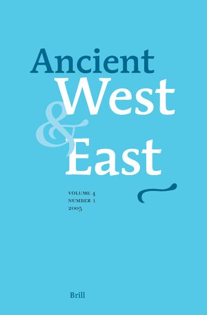 Cover Ancient West & East