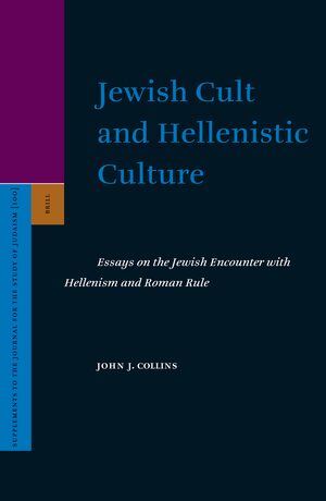 Cover Jewish Cult and Hellenistic Culture