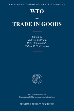 Cover WTO - Trade in Goods
