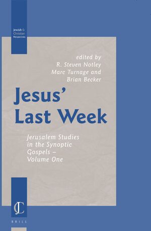 Cover Jesusâ Last Week