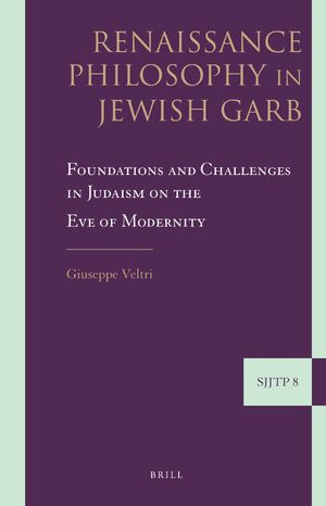 Cover Renaissance Philosophy in Jewish Garb