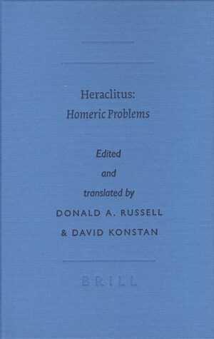 Cover Heraclitus: <i>Homeric Problems</i>