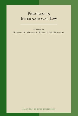 Cover Progress in International Law