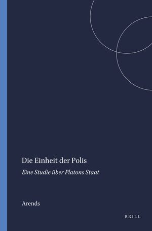 Cover Die Einheit der Polis