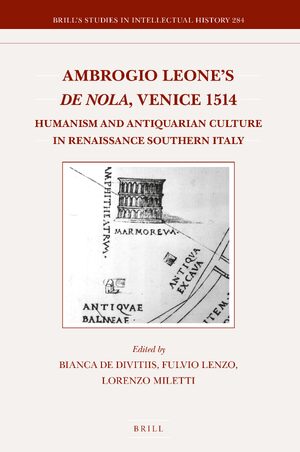 Cover Ambrogio Leone's <i>De Nola</i>, Venice 1514