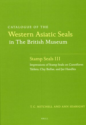Cover Catalogue of the Western Asiatic Seals in the British Museum