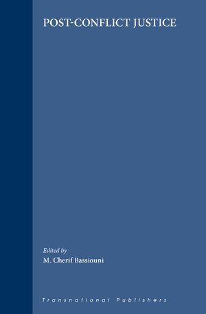 Cover Post-Conflict Justice