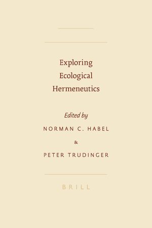 Cover Exploring Ecological Hermeneutics