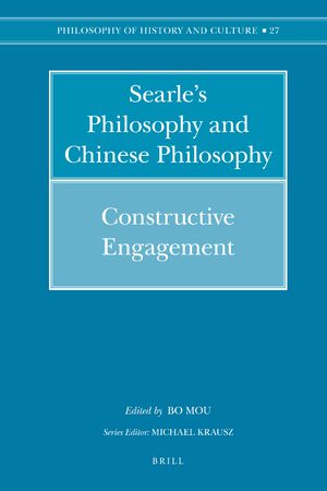 Cover Searleâs Philosophy and Chinese Philosophy