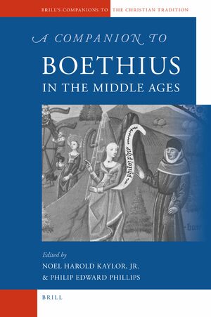 Cover A Companion to Boethius in the Middle Ages
