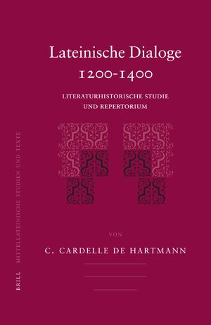 Cover Lateinische Dialoge 1200-1400