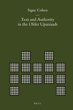 Cover Text and Authority in the Older Upaniá¹£ads