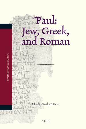 Cover Paul:  Jew, Greek, and Roman