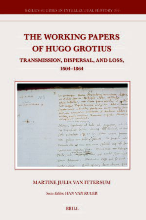 Cover The Working Papers of Hugo Grotius