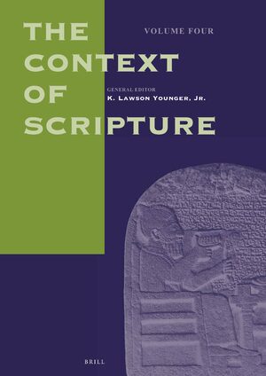 Cover The Context of Scripture, Volume 4 Supplements