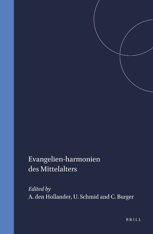 Cover Evangelien-harmonien des Mittelalters