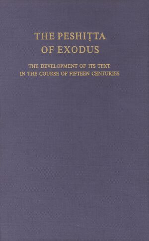 Cover The Peshitta of Exodus