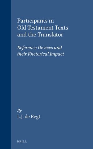 Cover Participants in Old Testament Texts and the Translator