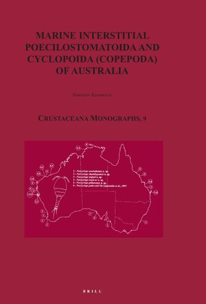 Cover Marine Interstitial Poecilostomatoida and Cyclopoida (Copepoda) of Australia