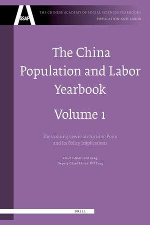 Cover The China Population and Labor Yearbook, Volume 1