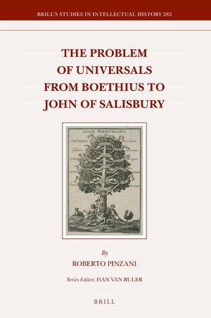 Cover The Problem of Universals from Boethius to John of Salisbury