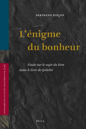 Cover L'Ã©nigme du bonheur