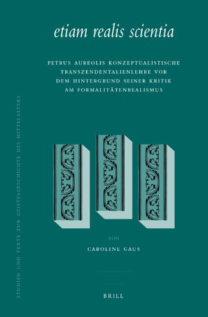 Cover <i>etiam realis scientia</i>