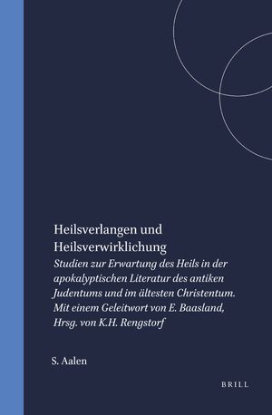 Cover Heilsverlangen und Heilsverwirklichung