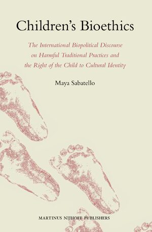 Cover Childrenâs Bioethics