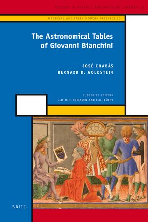 Cover The Astronomical Tables of Giovanni Bianchini