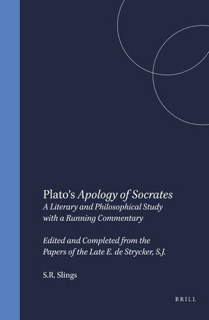 Cover Plato's <i>Apology of Socrates</i>