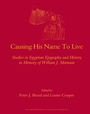 Cover Causing His Name To Live