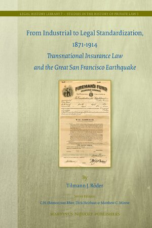 Cover From Industrial to Legal Standardization, 1871-1914