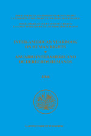 Cover Inter-American Yearbook on Human Rights / Anuario Interamericano de Derechos Humanos, Volume 22 (2006) (3 vols.)