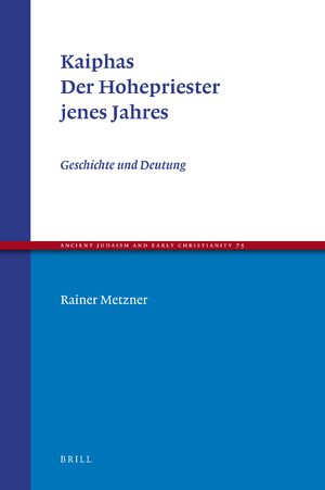 Cover Kaiphas. Der Hohepriester jenes Jahres