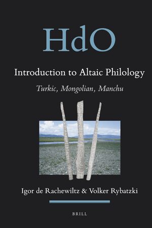 Cover Introduction to Altaic Philology
