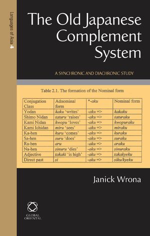 Cover The Old Japanese Complement System