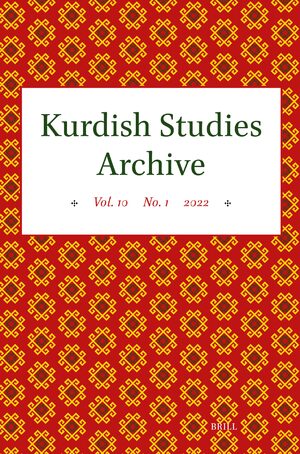 Cover Kurdish Studies Archive
