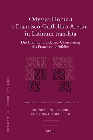 Cover Odyssea Homeri a Francisco Griffolino Aretino in Latinum translata