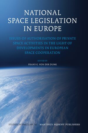 Cover National Space Legislation in Europe