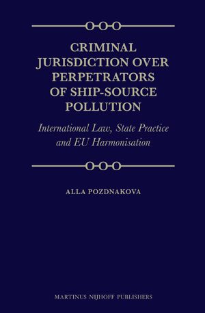 Cover Criminal Jurisdiction over Perpetrators of Ship-Source Pollution
