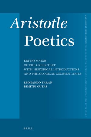Cover Aristotle <i>Poetics</i>