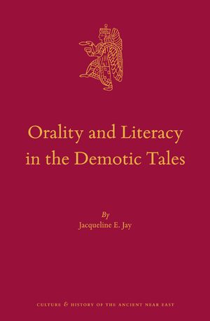 Cover Orality and Literacy in the Demotic Tales