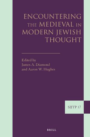 Cover Encountering the Medieval in Modern Jewish Thought