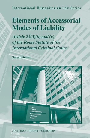 Cover Elements of Accessorial Modes of Liability