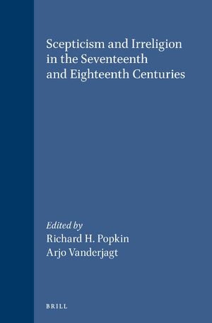 Cover Scepticism and Irreligion in the Seventeenth and Eighteenth Centuries