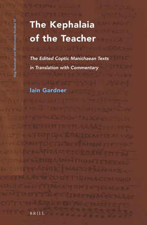Cover The Kephalaia of the Teacher